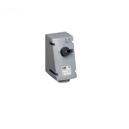 Ảnh của 2CMA167832R1000 – Ổ cắm + khóa liên động dọc ABB 316MVS6W 16A 3P+E 380-415V IP67