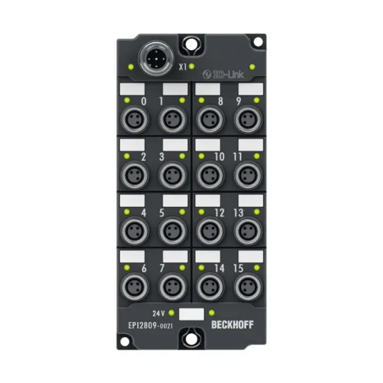 Ảnh của IO-Link box 16 kênh digital output 24VDC Beckhoff EPI2809-0021
