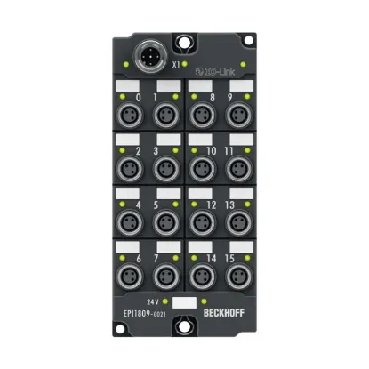 Ảnh của IO-Link box 16 kênh digital input 24VDC Beckhoff EPI1809-0021