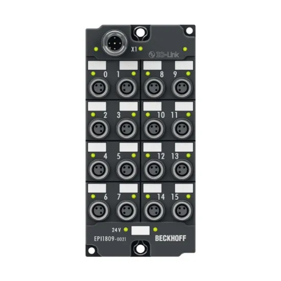 Ảnh của IO-Link box 16 kênh digital input 24VDC Beckhoff EPI1809-0021
