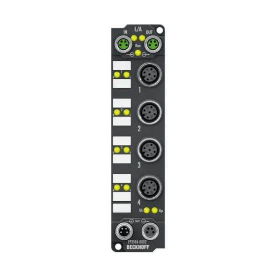 Ảnh của EtherCAT Box 4 kênh analog input 16 Bit Beckhoff EP3184-0002