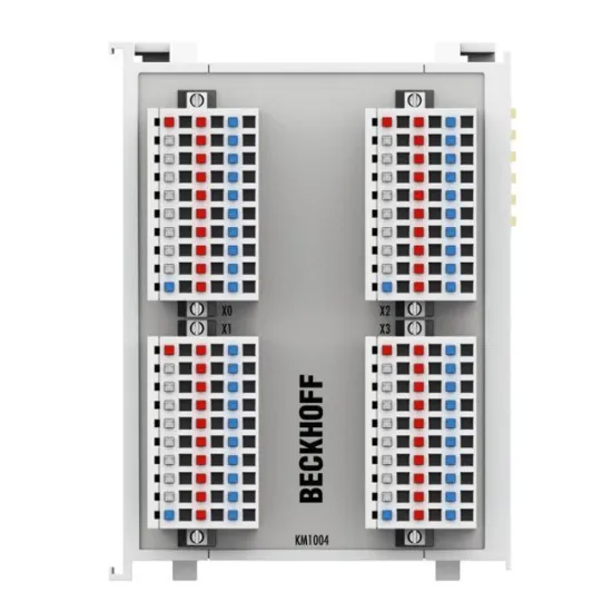 Ảnh của Module 32 kênh digital input 24VDC Beckhoff KM1004-0004