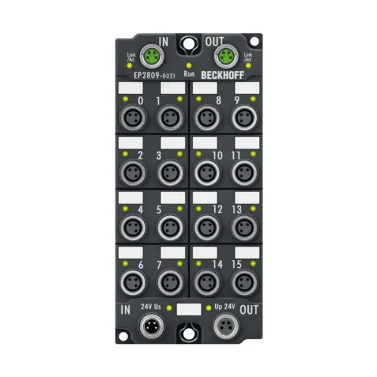 Ảnh của EtherCAT Box 16 kênh digital output 24VDC Beckhoff EP2809-0021