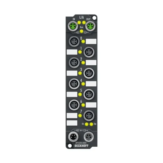 Ảnh của EtherCAT Box digital 4 input / 4 output 24VDC Beckhoff EP2328-0001