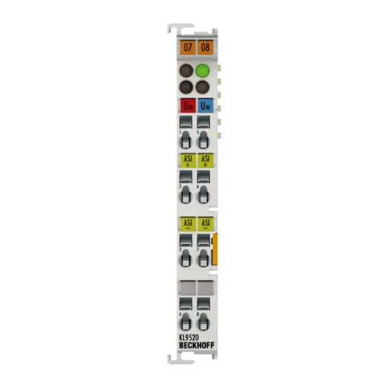 Ảnh của Thiết bị đầu cuối AS interface potential feed Beckhoff KL9520