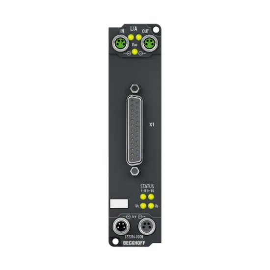 Ảnh của EtherCAT Box digital 8 input / 8 output 24VDC Beckhoff EP2316-0008