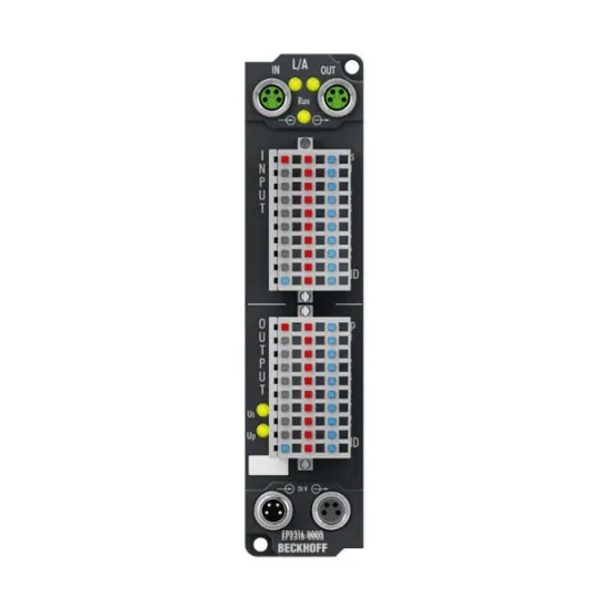 Ảnh của EtherCAT Box digital 8 input / 8 output 24VDC Beckhoff EP2316-0003
