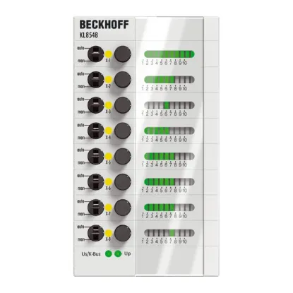 Ảnh của Module 8 kênh analog output 0-10V 12 bit Beckhoff KL8548