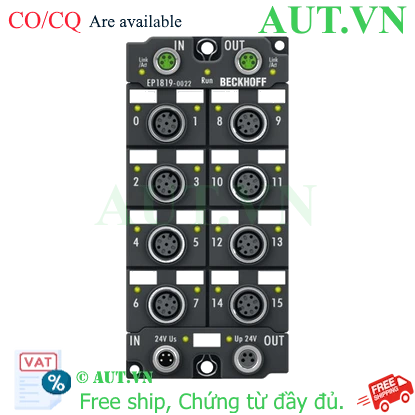 Ảnh của EtherCAT Box 16 kênh digital input 24VDC Beckhoff EP1819-0022