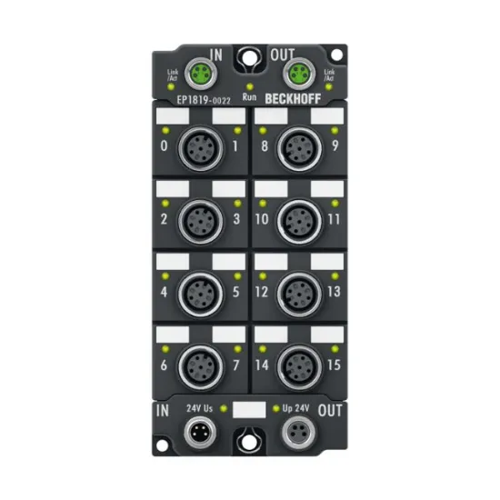Ảnh của EtherCAT Box 16 kênh digital input 24VDC Beckhoff EP1819-0022