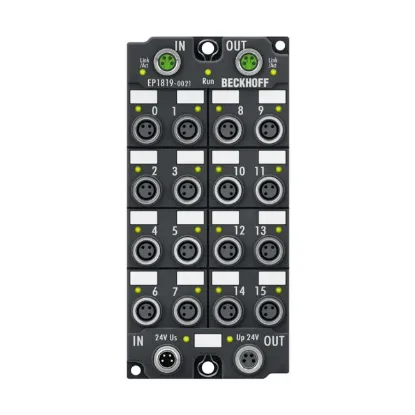 Ảnh của EtherCAT Box 16 kênh digital input 24VDC Beckhoff EP1819-0021