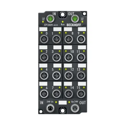 Ảnh của EtherCAT Box 16 kênh digital input 24VDC Beckhoff EP1809-0021
