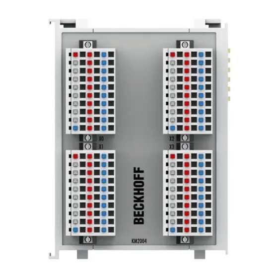 Ảnh của Module 32 kênh digital output 24VDC Beckhoff KM2004-0004