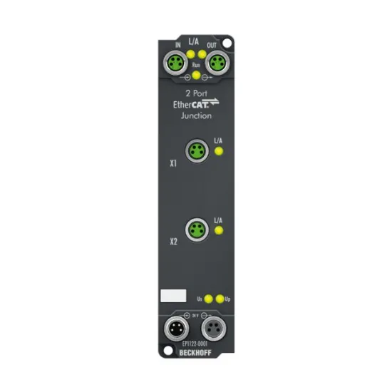 Ảnh của EtherCAT Box 2 cổng junction M8 Beckhoff EP1122-0001