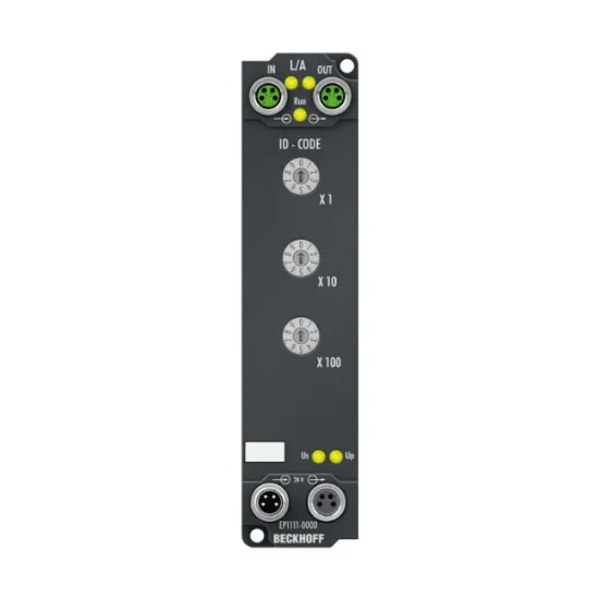 Ảnh của EtherCAT Box chuyển đổi ID 2 x M8 Beckhoff EP1111-0000