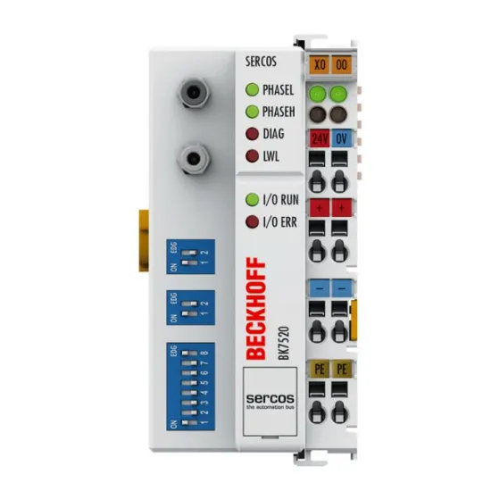 Ảnh của Bộ kết nối SERCOS interface Economy plus Beckhoff BK7520