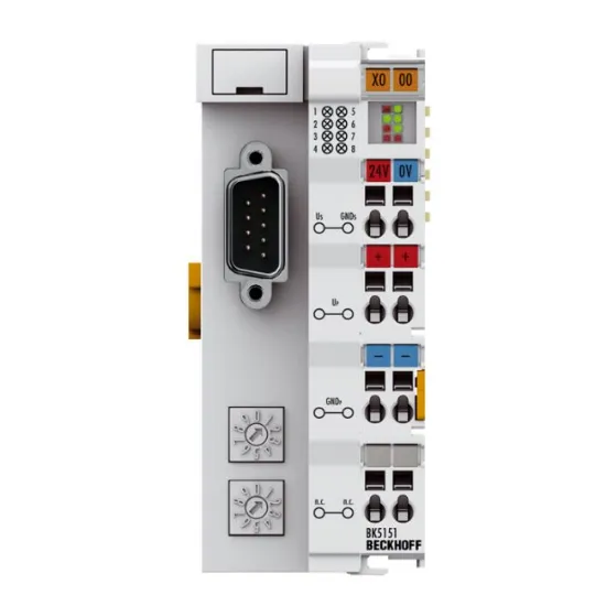 Ảnh của Bộ kết nối CANopen Compact Bus Coupler Beckhoff BK5151