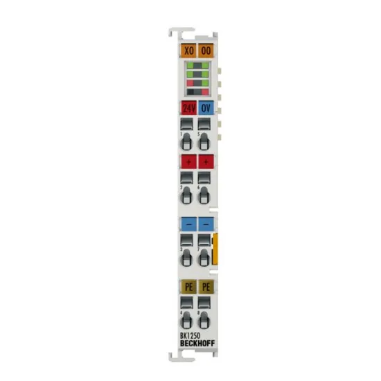 Ảnh của Bộ kết nối Compact coupler between EtherCAT Beckhoff BK1250