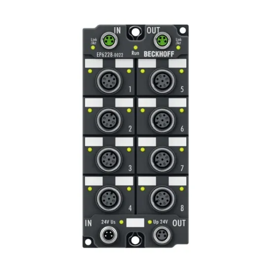 Ảnh của EtherCAT Box 8 kênh truyền thông IO-Link Beckhoff EP6228-0022