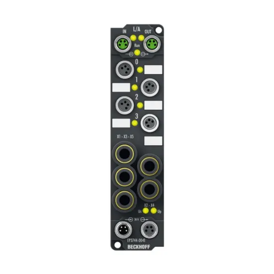 Ảnh của EtherCAT Box 4 analog input / 8 digital combi Beckhoff EP3744-0041