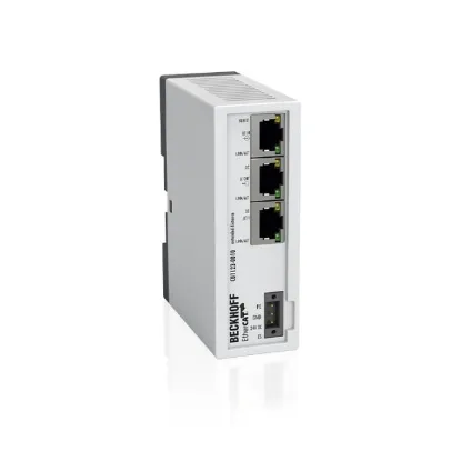 Ảnh của CU1123-0010 | Infrastructure, 3-port junction, EtherCAT, 100 Mbit/s, 24 V DC, RJ45, Extended Distance