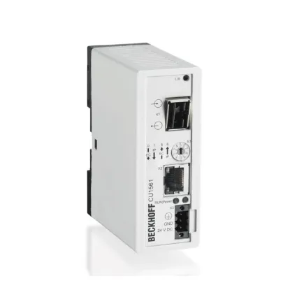 Ảnh của CU1561 | Infrastructure, media converter, Ethernet/EtherCAT, 100 Mbit/s, 24 V DC, LWL POF