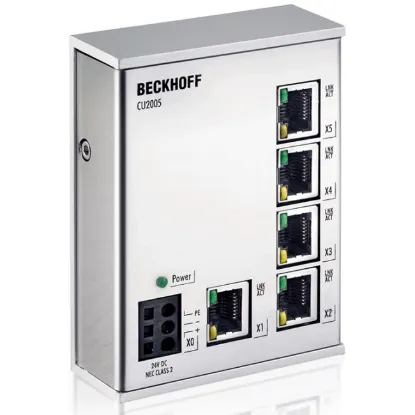 Ảnh của CU2005 | Infrastructure, 5-port switch, Ethernet, 100 Mbit/s, 24 V DC, RJ45