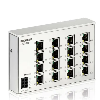 Ảnh của CU2016 | Infrastructure, 16-port switch, Ethernet, 100 Mbit/s, 24 V DC, RJ45
