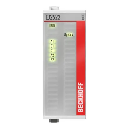Ảnh của EJ2522 | EtherCAT plug-in module, 2-channel pulse train output, incr. enc. simulation, RS422, 50 mA