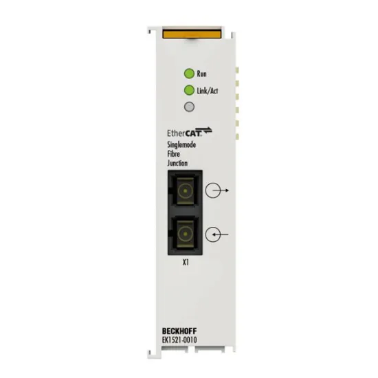 Ảnh của EK1521-0010 | 1-port EtherCAT fibre optic junction