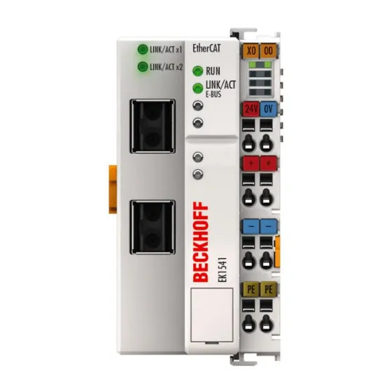 Ảnh của EK1541 | EtherCAT Coupler with ID switch, plastic optical fibre