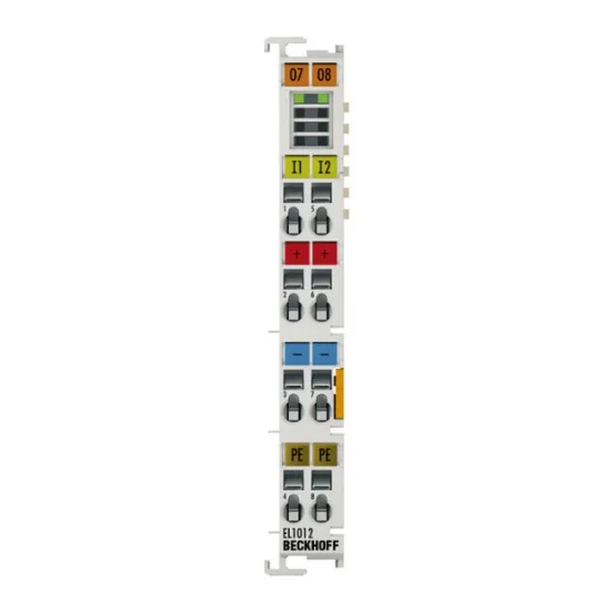 Ảnh của EL1012 | EtherCAT Terminal, 2-channel digital input, 24 V DC, 10 µs