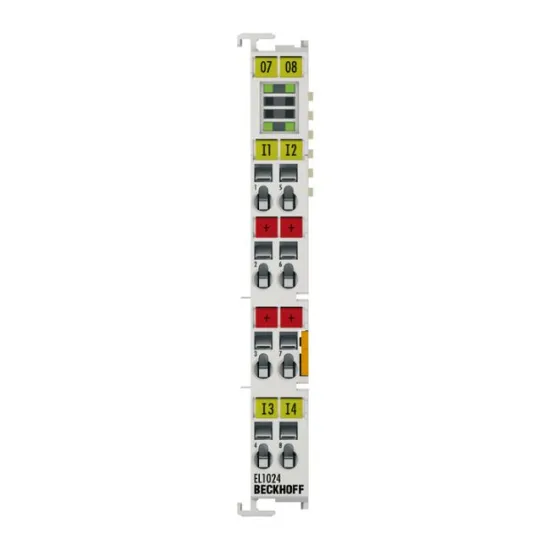 Ảnh của EL1024 | EtherCAT Terminal, 4-channel digital input, 24 V DC, 3 ms, type 2
