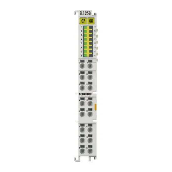 Ảnh của EL1258 | EtherCAT Terminal, 8-channel digital input, 24 V DC, 1 µs, multi-timestamp