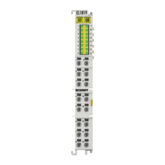 Ảnh của EL1819 | EtherCAT Terminal, 16-channel digital input, 24 V DC, 10 µs
