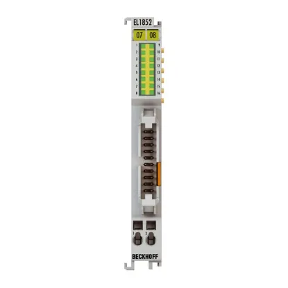 Ảnh của EL1852 | EtherCAT Terminal, 8-channel digital input + 8-channel digital output, 24 V DC, 3 ms, 0.5 A, flat-ribbon cable