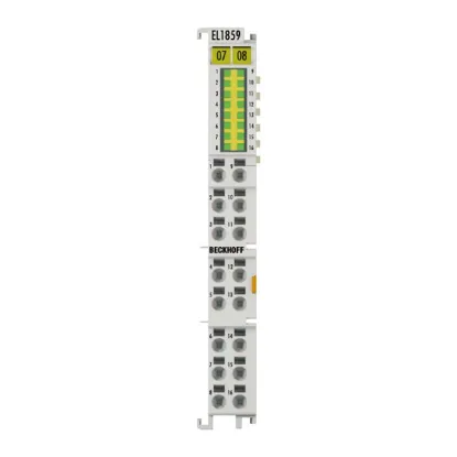 Ảnh của EL1859 | EtherCAT Terminal, 8-channel digital input + 8-channel digital output, 24 V DC, 3 ms, 0.5 A