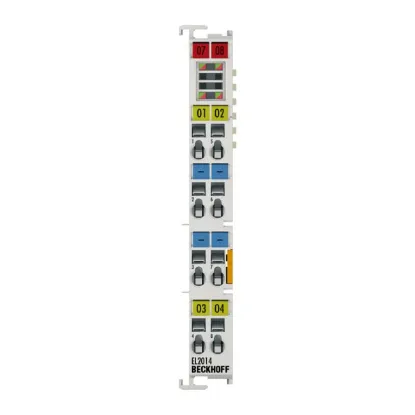 Ảnh của EL2014 | EtherCAT Terminal, 4-channel digital output, 24 V DC, 0.5 A, with diagnostics