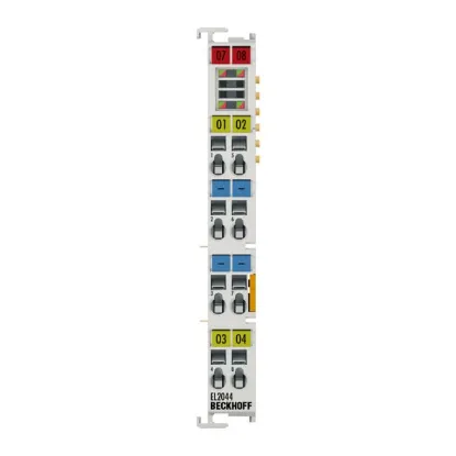 Ảnh của EL2044 | EtherCAT Terminal, 4-channel digital output, 24 V DC, 2 A, with extended diagnostics