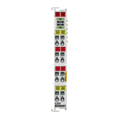 Ảnh của EL2084 | EtherCAT Terminal, 4-channel digital output, 24 V DC, 0.5 A, ground switching