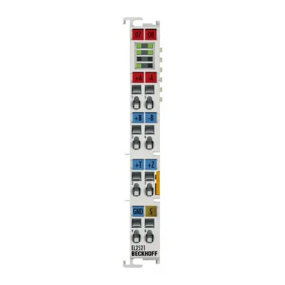 Ảnh của EL2521-0024 | EtherCAT Terminal, 1-channel pulse train output, incr. enc. simulation, 24 V DC, 1 A