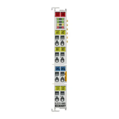 Ảnh của EL2535-0005 | EtherCAT Terminal, 2-channel PWM output, 24 V DC, 5 A, current-controlled