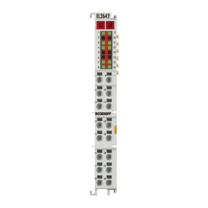 Ảnh của EL2642 | EtherCAT Terminal, 2-channel reed output, multiplexer, 48 V AC/DC, 0.5 A, potential-free, 1 x 4