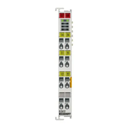 Ảnh của EL2652 | EtherCAT Terminal, 2-channel relay output, 230 V AC, 300 V DC, 1 A