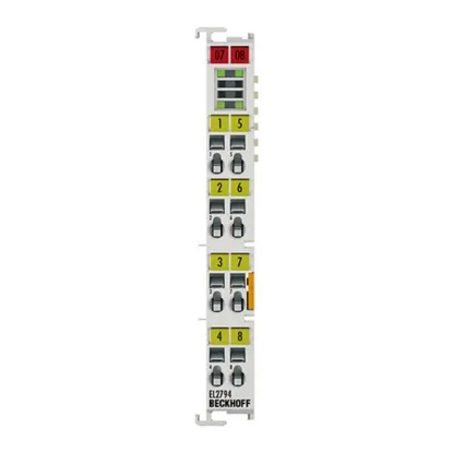 Ảnh của EL2794 | EtherCAT Terminal, 4-channel solid state relay output, 30 V AC, 48 V DC, 2 A, potential-free