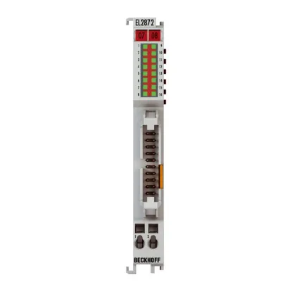 Ảnh của EL2872-0010 | EtherCAT Terminal, 16-channel digital output, 24 V DC, 0.5 A, ground switching, flat-ribbon cable