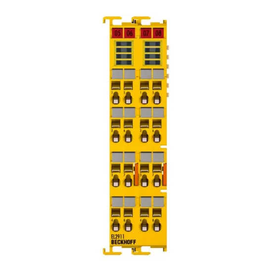 Ảnh của EL2911 | EtherCAT Terminal, 4-channel digital input + 1-channel digital output, 24 V DC, 10 A, TwinSAFE, TwinSAFE Logic