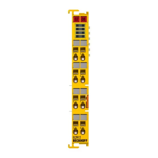 Ảnh của EL2912 | EtherCAT Terminal, 2-channel digital output, 24 V DC, 2 A, TwinSAFE, TwinSAFE Logic