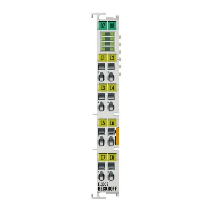 Ảnh của EL3008 | EtherCAT Terminal, 8-channel analog input, voltage, ±10 V, 12 bit, single-ended