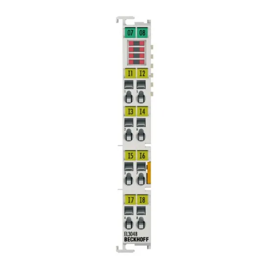 Ảnh của EL3048 | EtherCAT Terminal, 8-channel analog input, current, 0…20 mA, 12 bit, single-ended